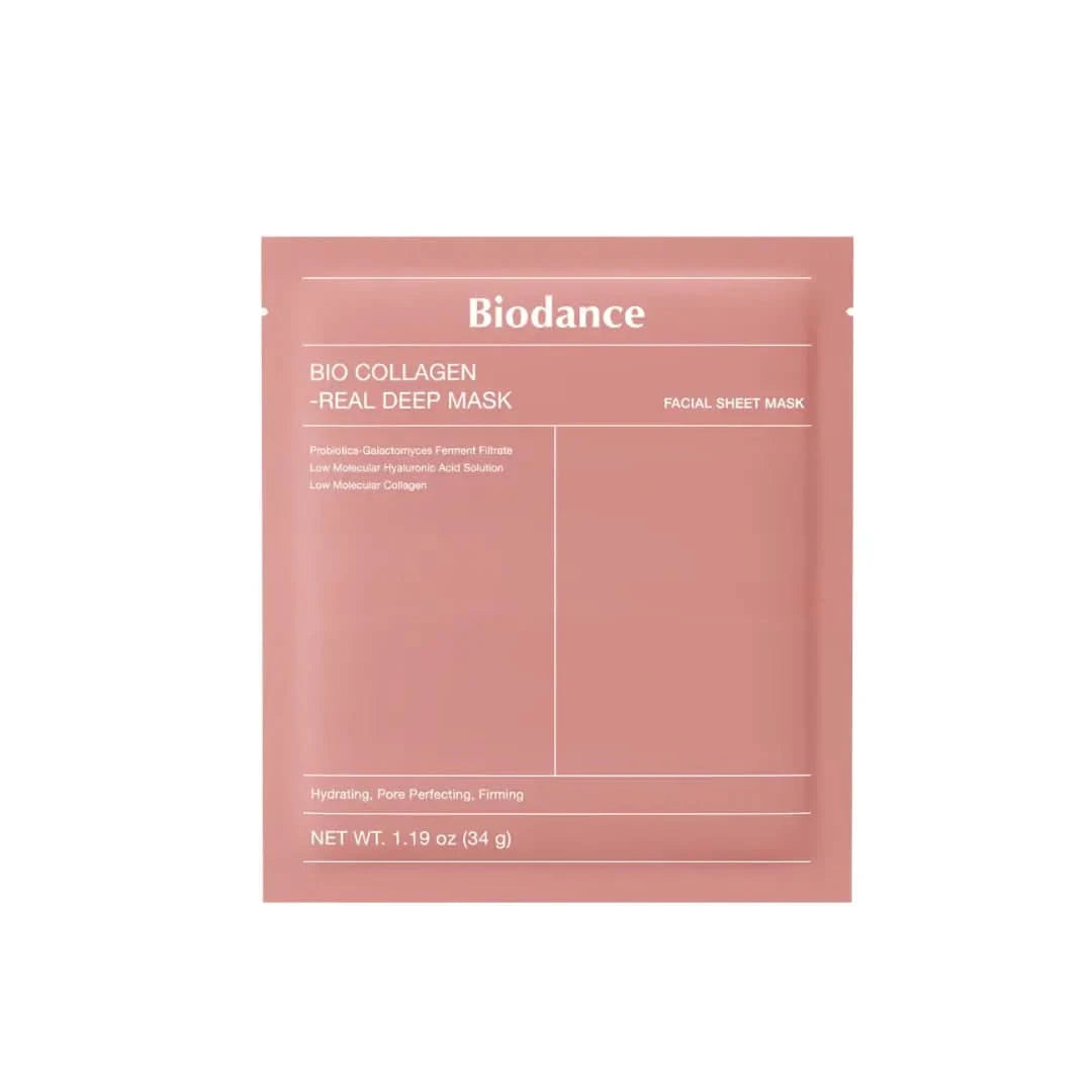 パック・フェイスマスク Biodance BIO-COLLAGEN REAL DEEP MASK 34g Bio Collagen-Real Deep Mask – Biodance | Unmask Your Own Glow