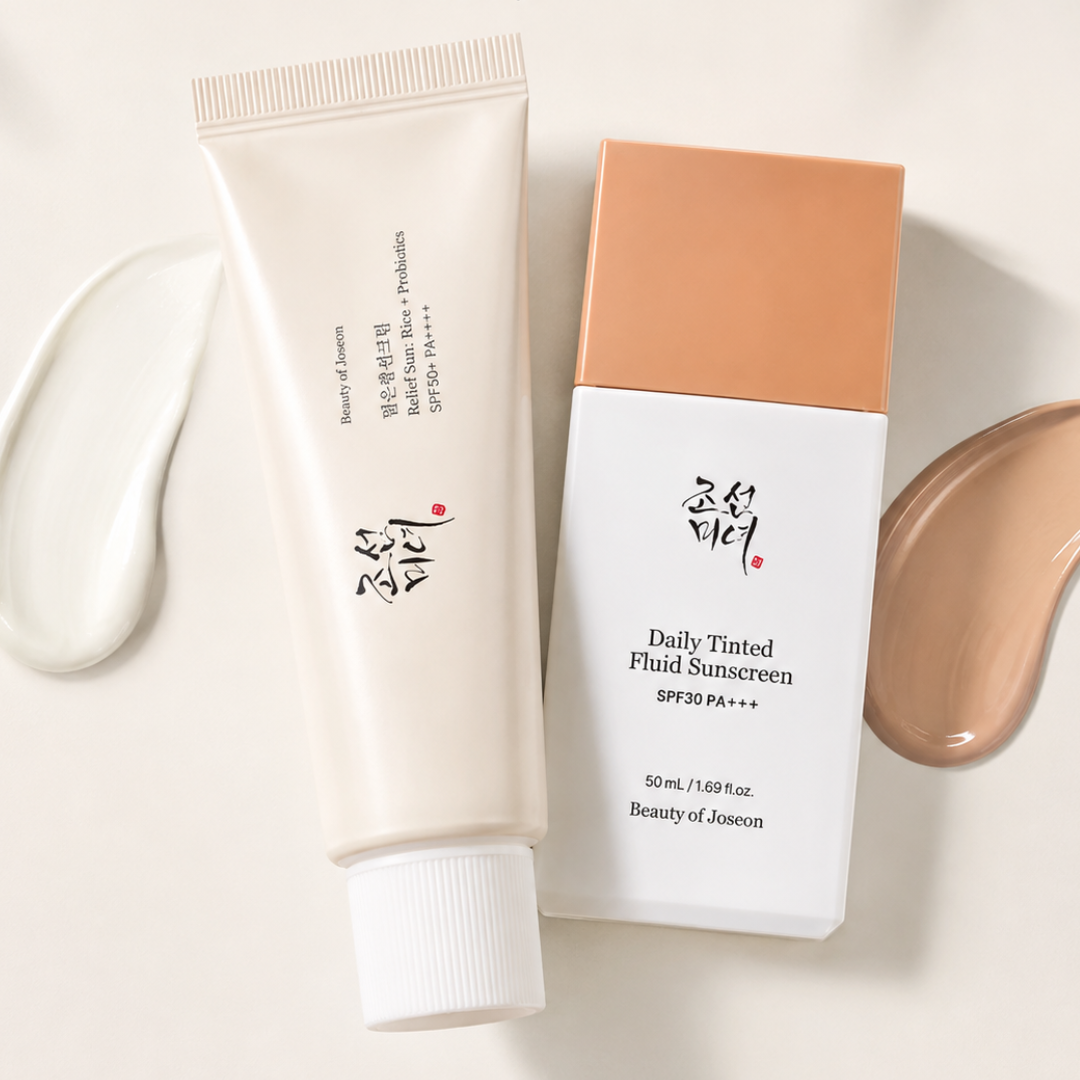 Beauty of Joseon Relief Sun SPF 50+ vs Tinted Sunscreen: Which Should You Choose?