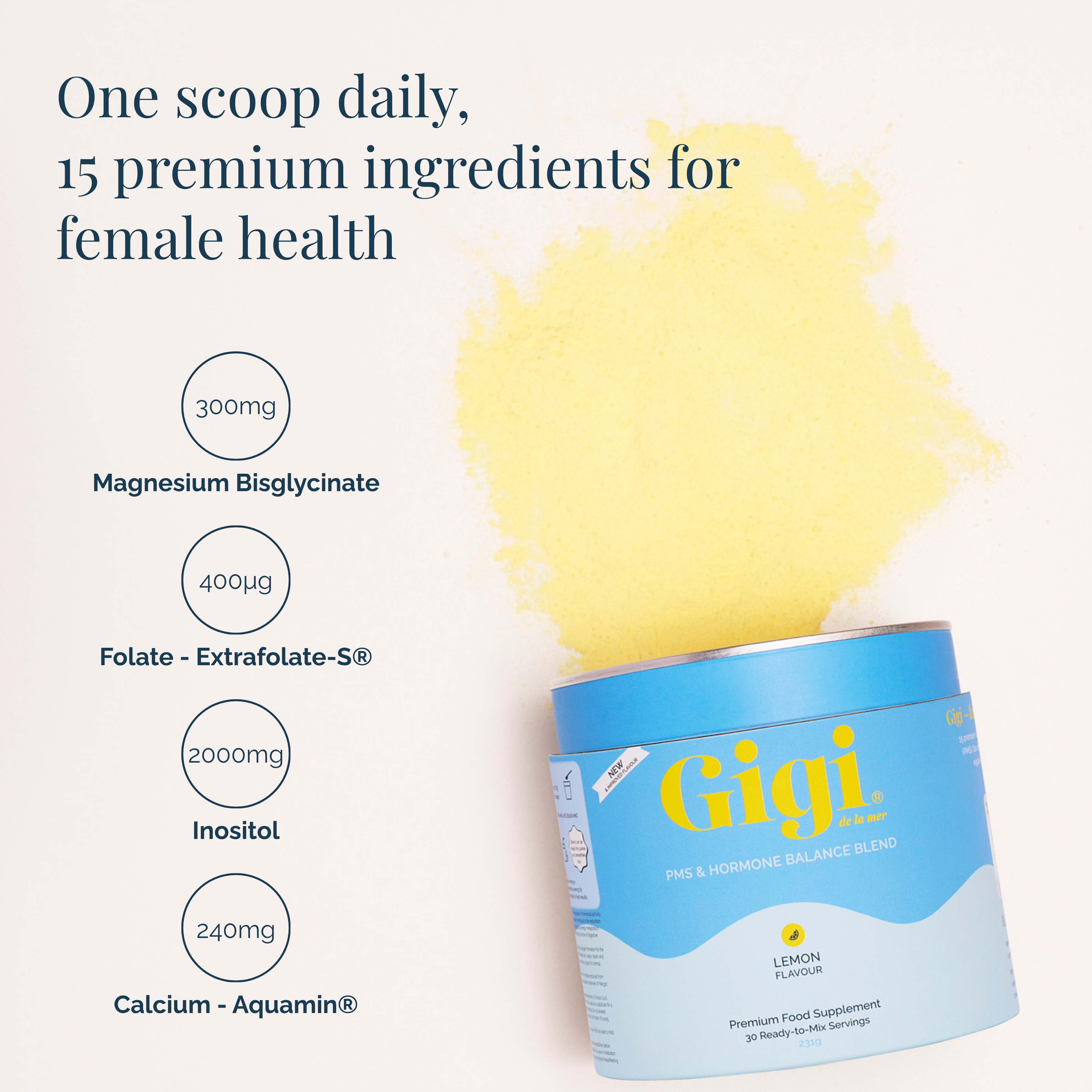 Gigi PMS & Hormone Balance Blend Lemon