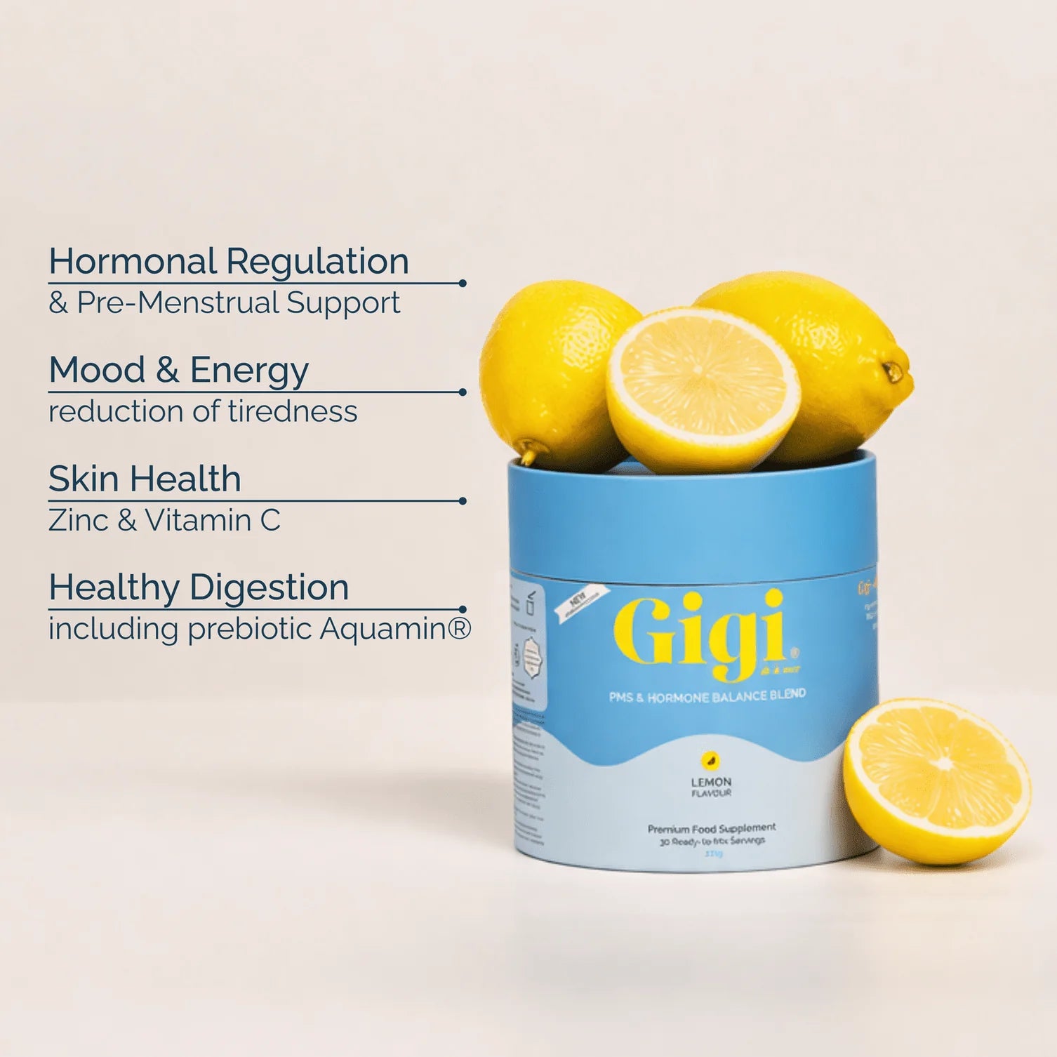 Gigi PMS & Hormone Balance Blend Lemon