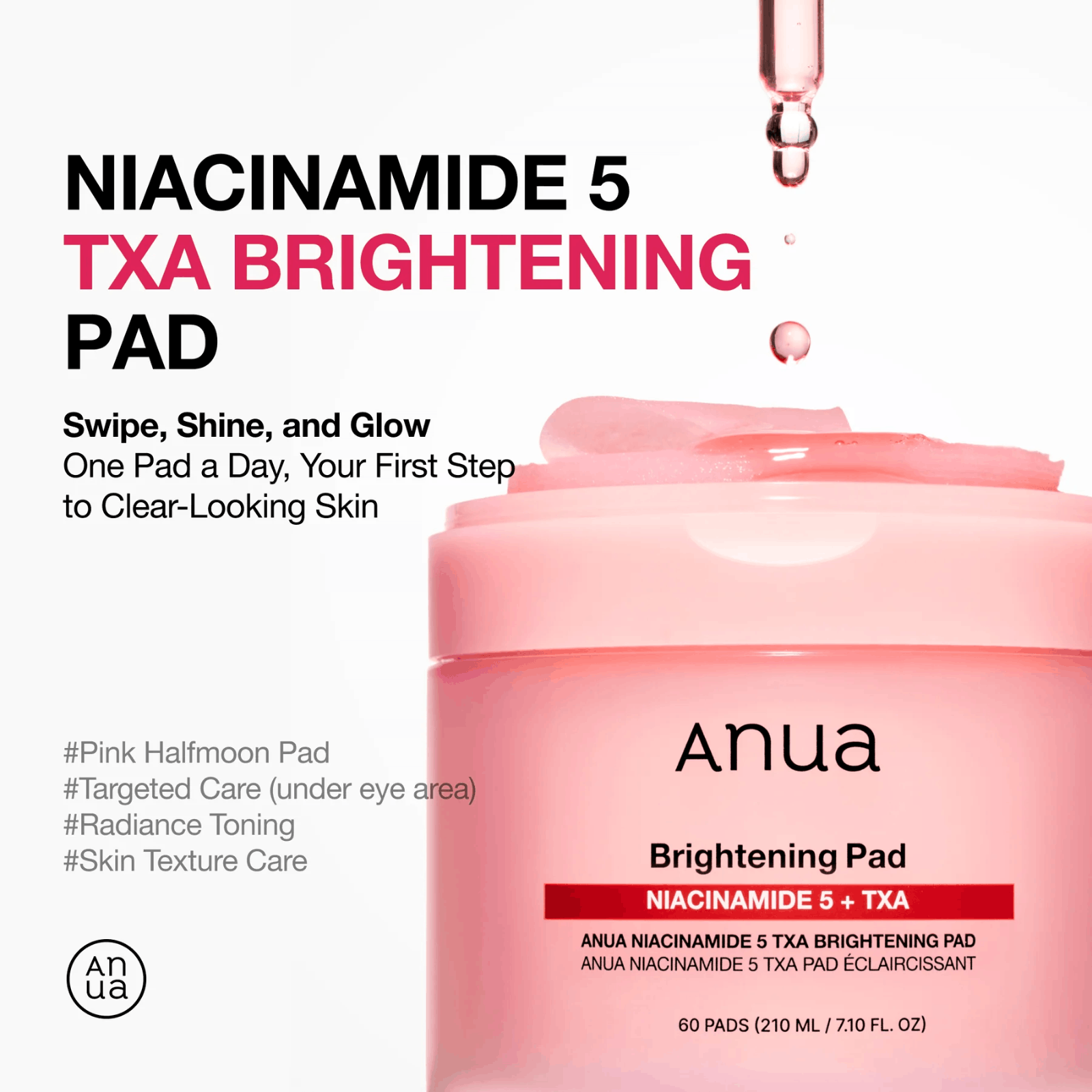 Anua Niacinamide 5 TXA Brightening Pad