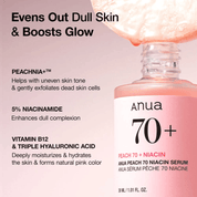 Anua Peach 70 Niacinamide Serum