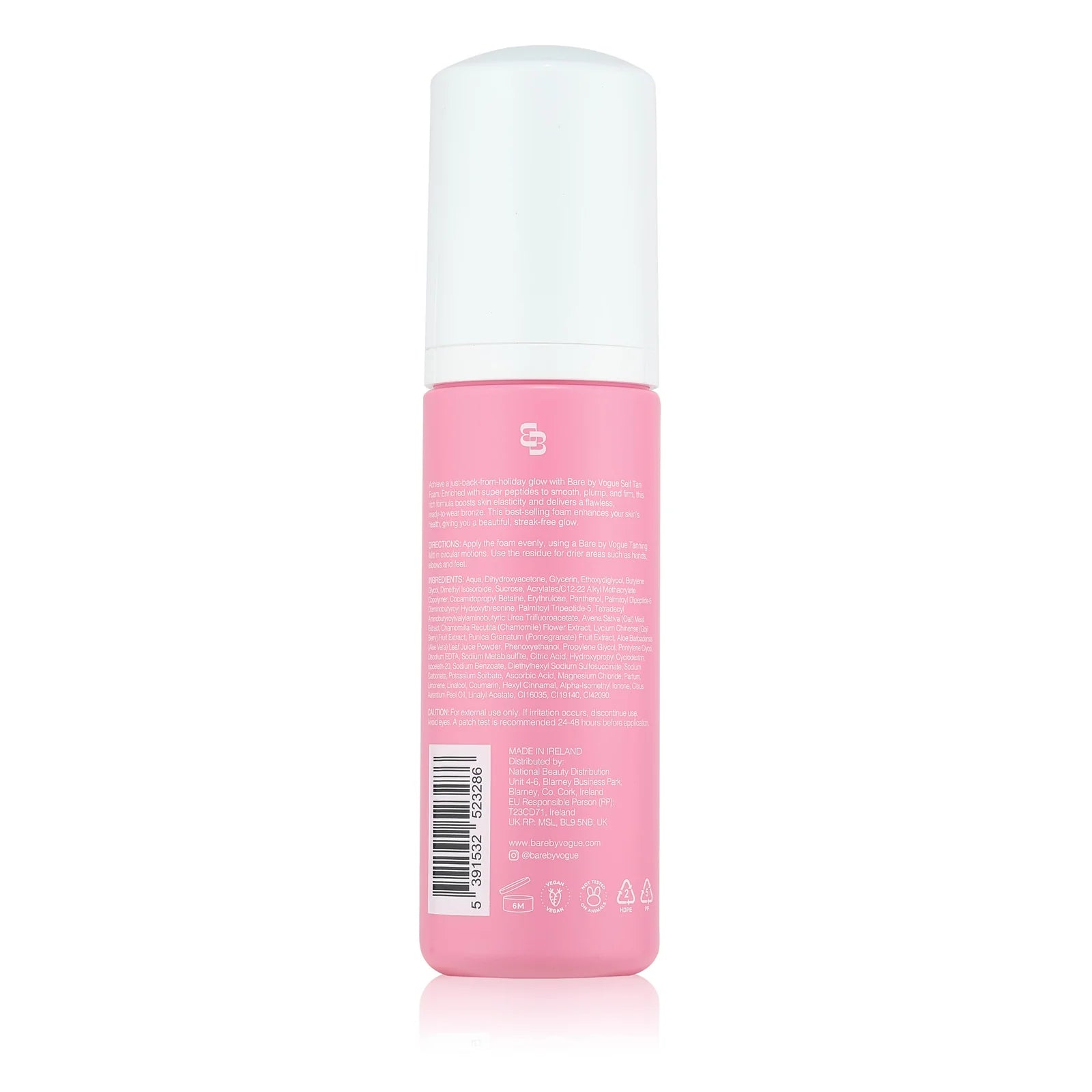 BARE by Vogue Self Tan Foam - Medium 150ml 