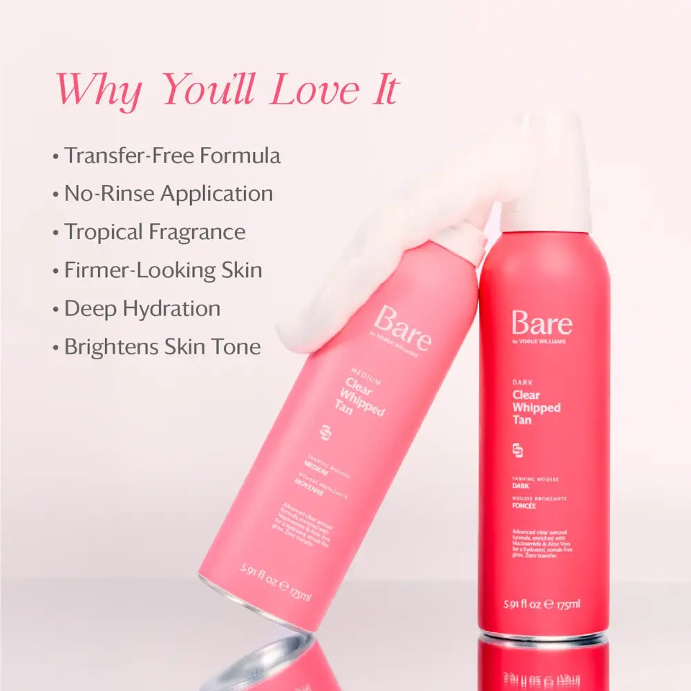 BARE by Vogue Clear Whipped Tan - Dark