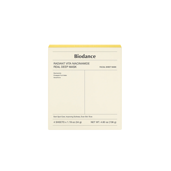 パック・フェイスマスク Biodance Radiant Vita Niacinamide Real 楽天市場】【Biodance】レディエントビタナイアシンアミドリアル