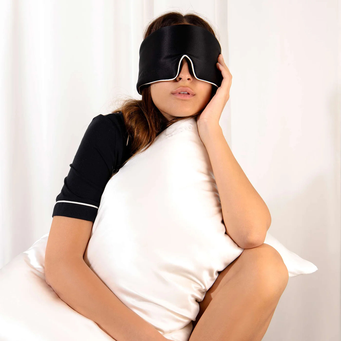 Drowsy Akoya Pearl Queen Silk Pillowcase