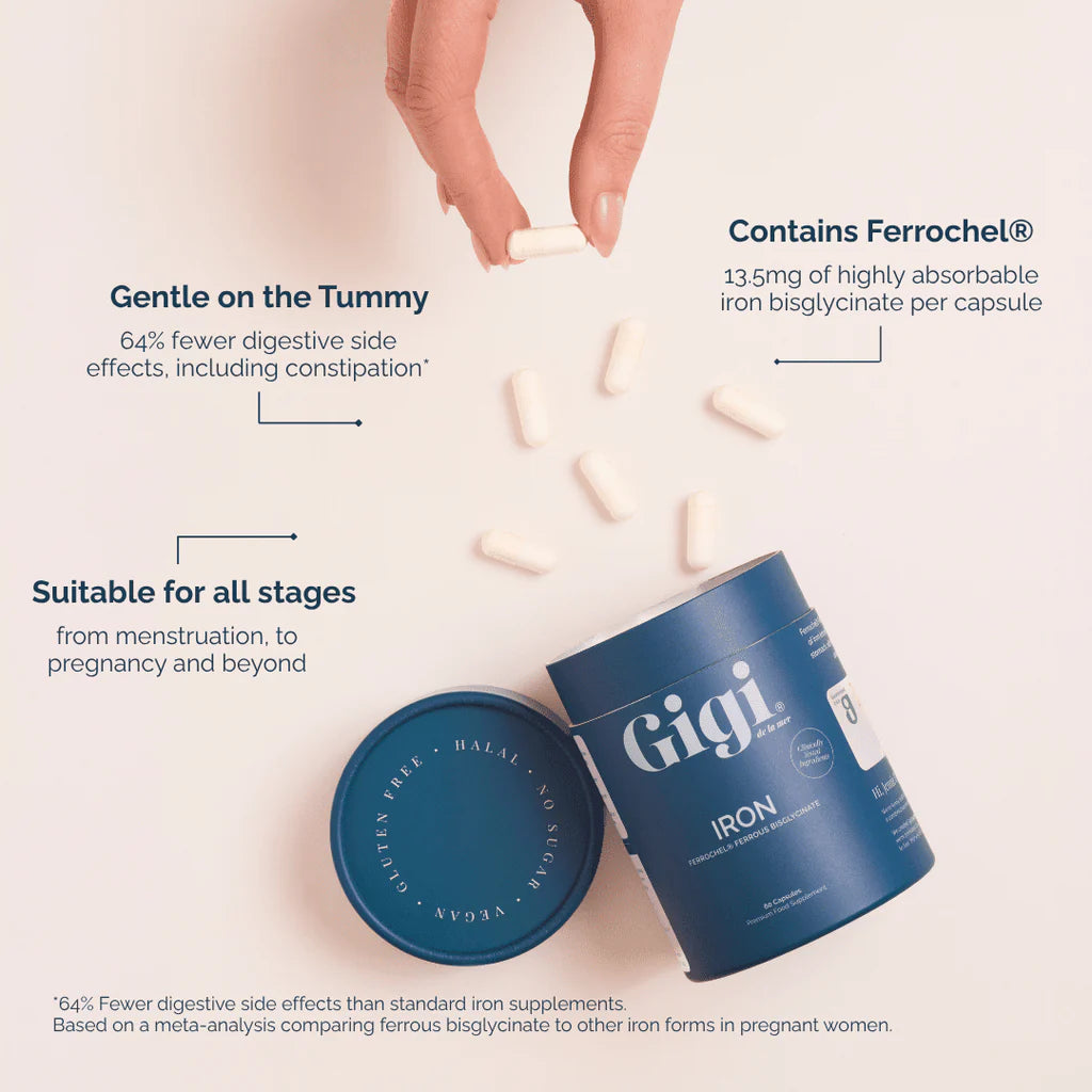 Gigi Iron Bisglycinate Capsules