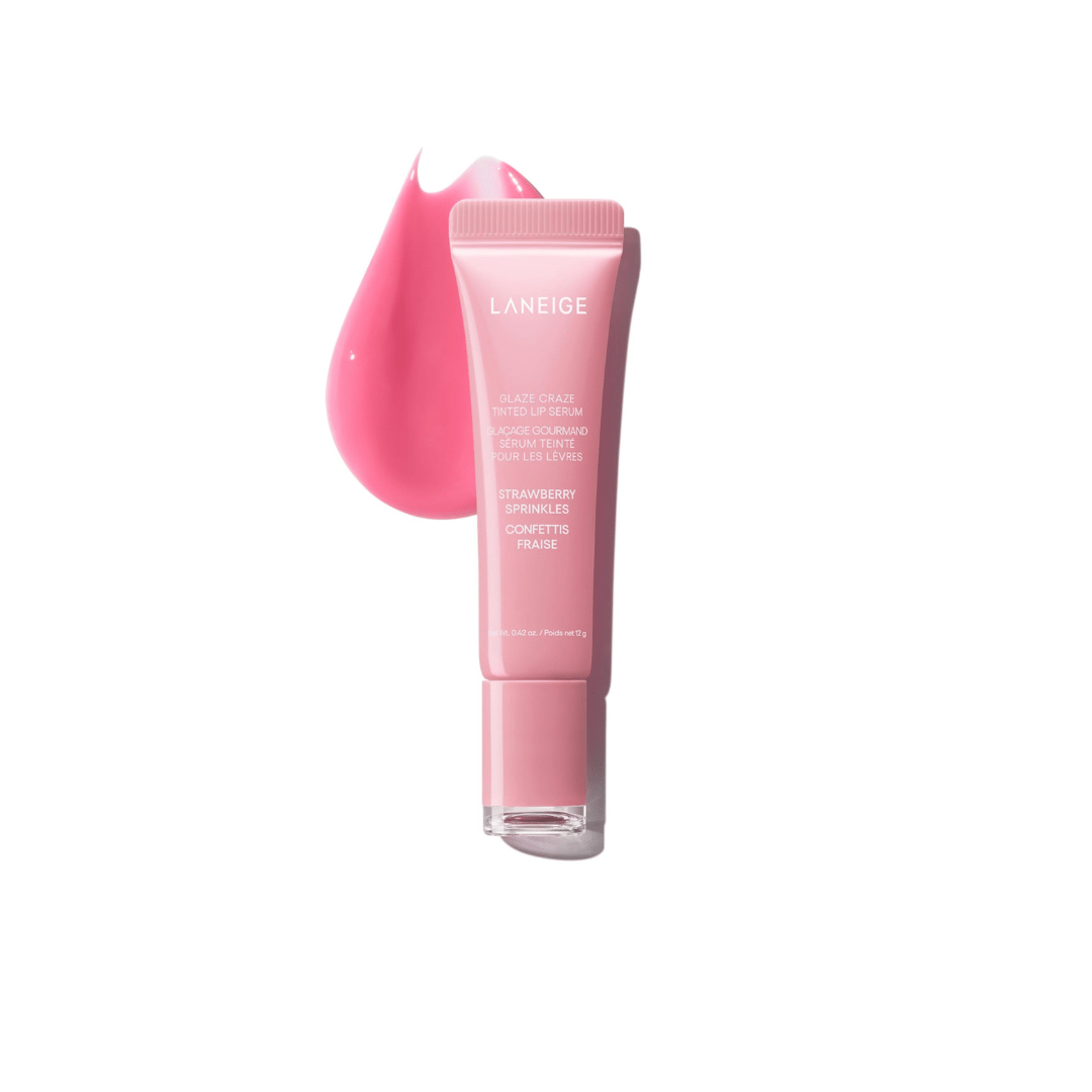 LANEIGE Glaze Craze Tinted Lip Serum – Strawberry Sprinkles