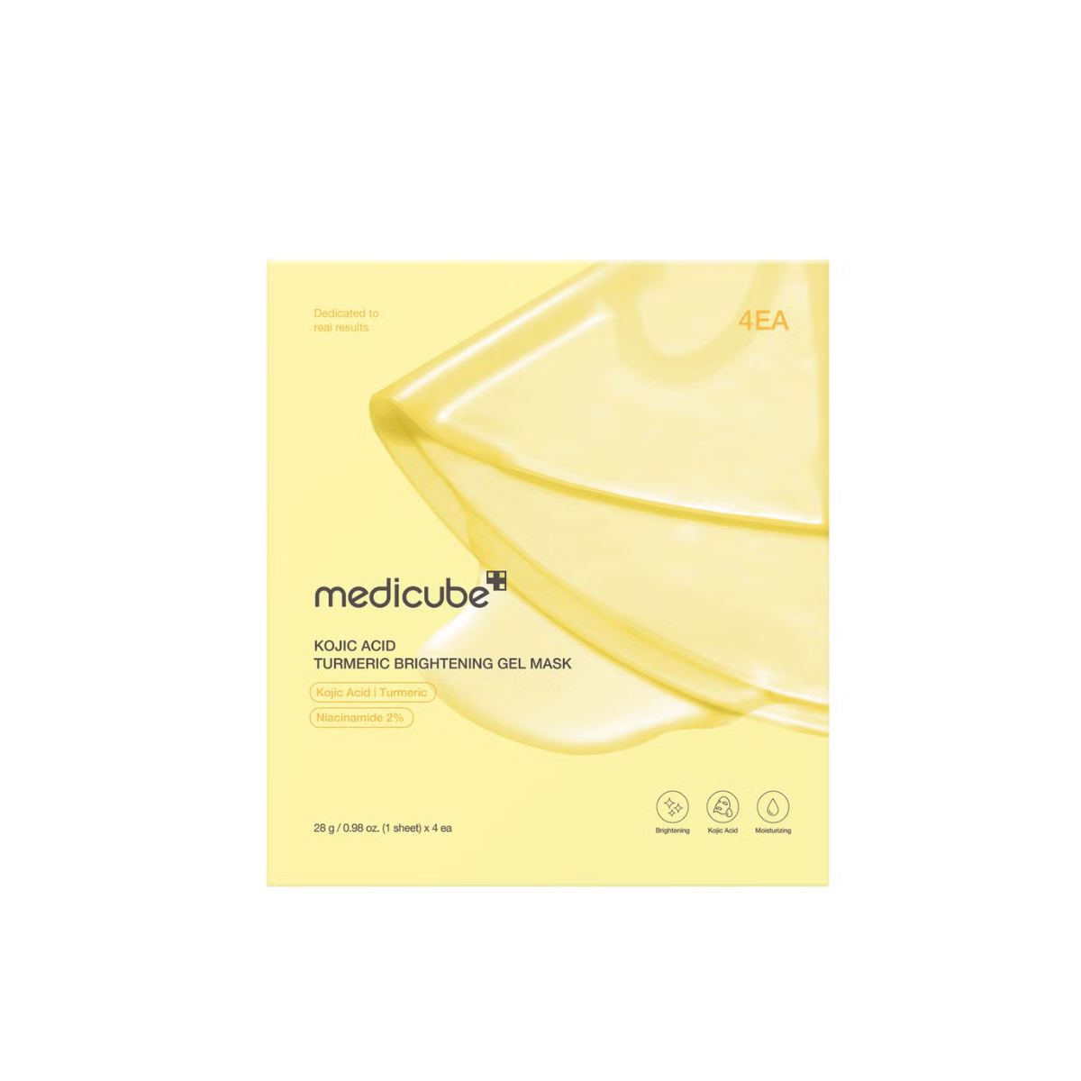Medicube Kojic Acid Turmeric Brightening Gel Mask