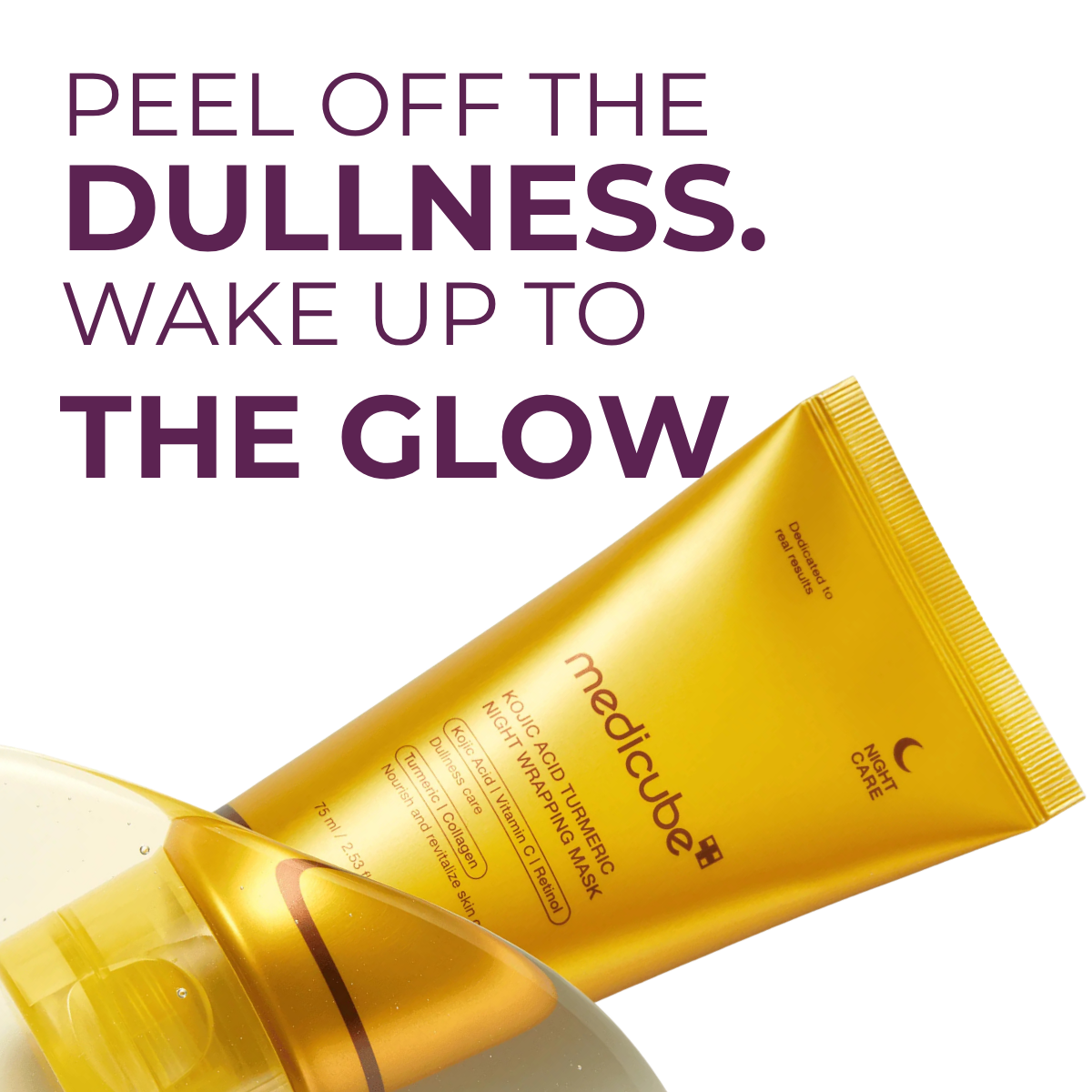 Medicube Kojic Acid Turmeric Overnight Wrapping Mask