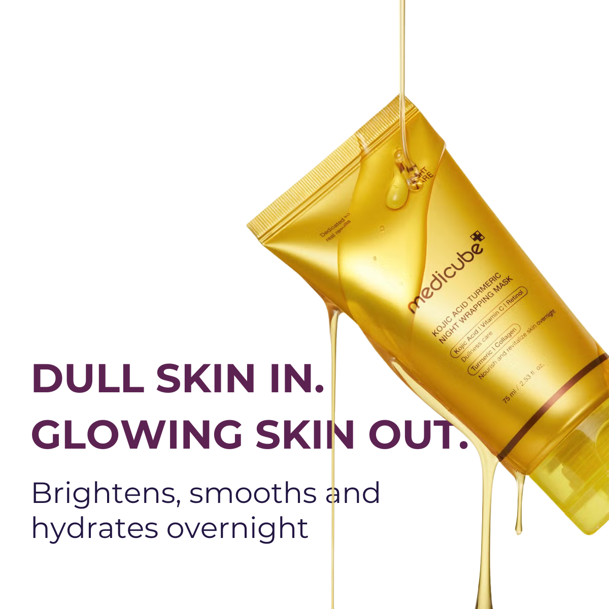 Medicube Kojic Acid Turmeric Overnight Wrapping Mask