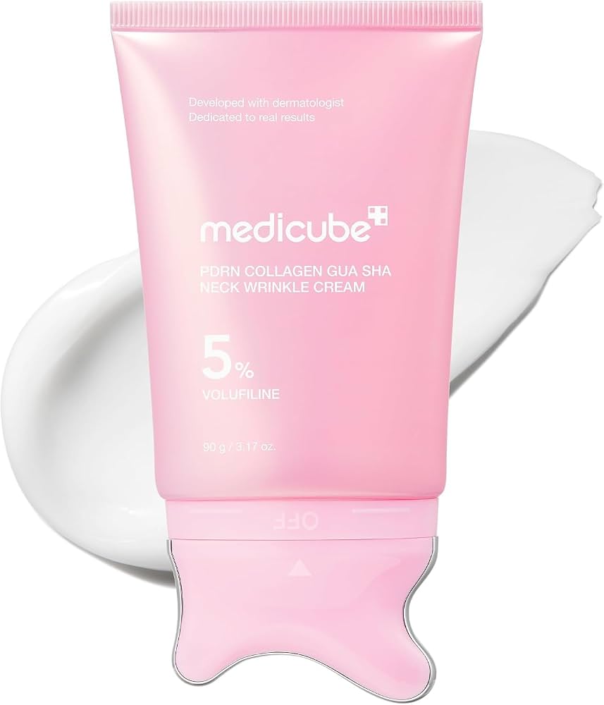 Medicube PDRN Collagen Gua Sha Neck Wrinkle Cream