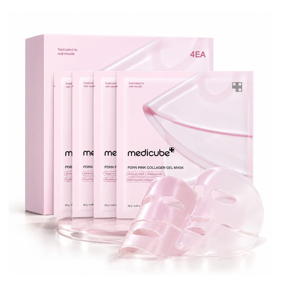 Medicube PDRN Pink Collagen Gel Mask 4 Pack