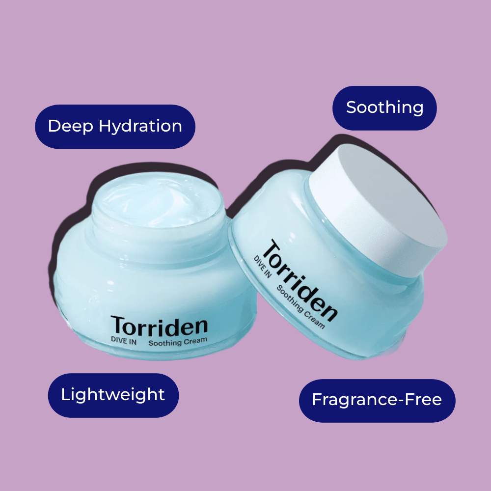 Torriden - DIVE IN Low Molecular Hyaluronic Acid Soothing Cream
